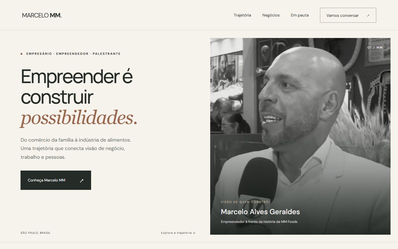 Site de Marcelo MM